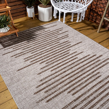Zolak Berber Stripe Geometric Area Rug
